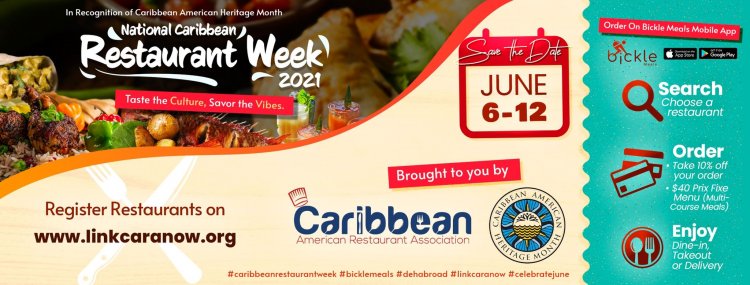 Bickle Meals Invites You To Indulge In The First National Caribbean American Restaurant Week