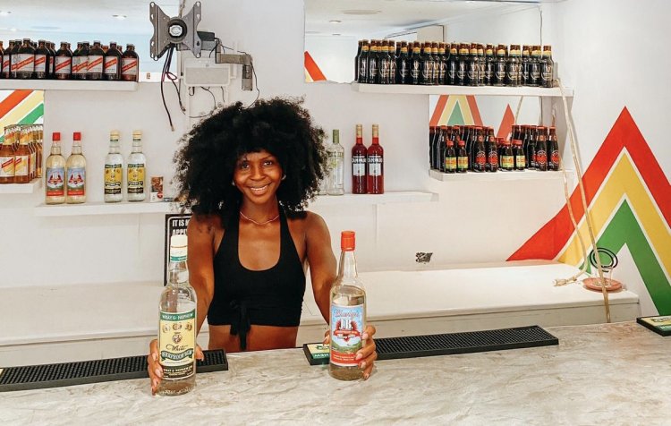 Model Geena Whyte launches rum-centric Rummaz Bar in Negril on 4/20