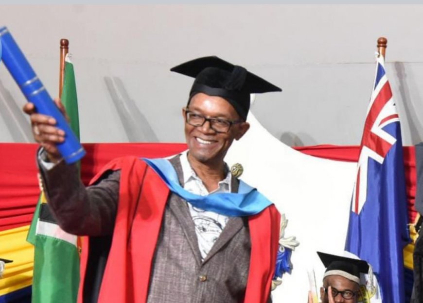 Beres Hammond Received Prestigious Doctorate Of Letters From The University Of The West Indies
