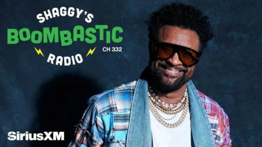 Shaggy, The Legendary Reggae Icon, Brings His Signature Sound To SiriusXM With Boombastic Radio