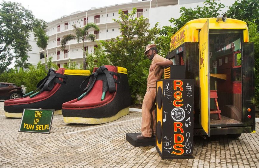 S Hotel Unveils Giant Jamaican-Inspired Boots, Bringing Culture to Montego Bay