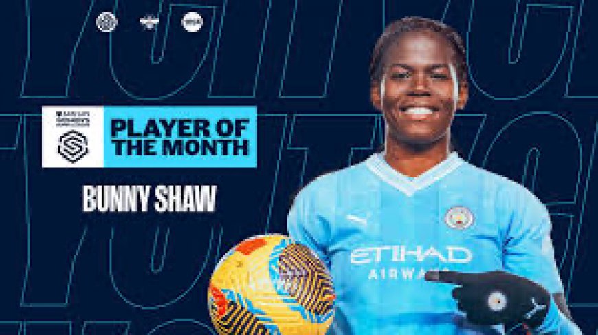 Khadija Shaw Claims WSL Player of The Month