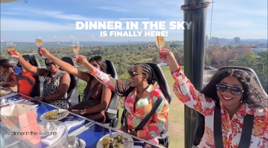 Dine Among the Clouds: Jamaica's DINNER IN THE SKY Raises The Bar For Culinary Adventures
