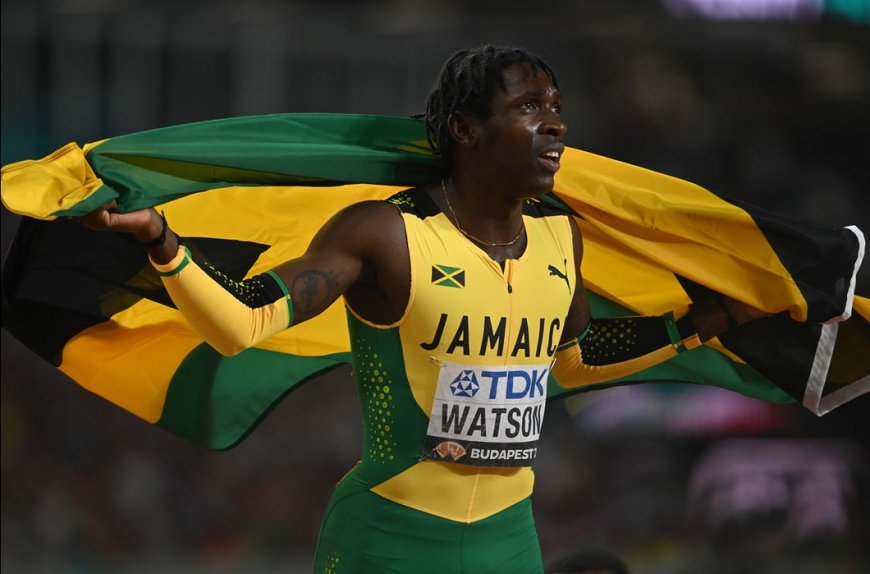 Antonio Watson Claims Jamaica's RJRGleaner Sportsman Of The Year Crown