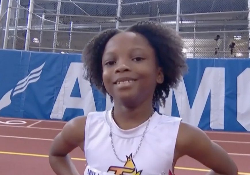 Jamaican Bella Brown Makes History with Millrose Games Victory, Named Among Fastest Kids In The World