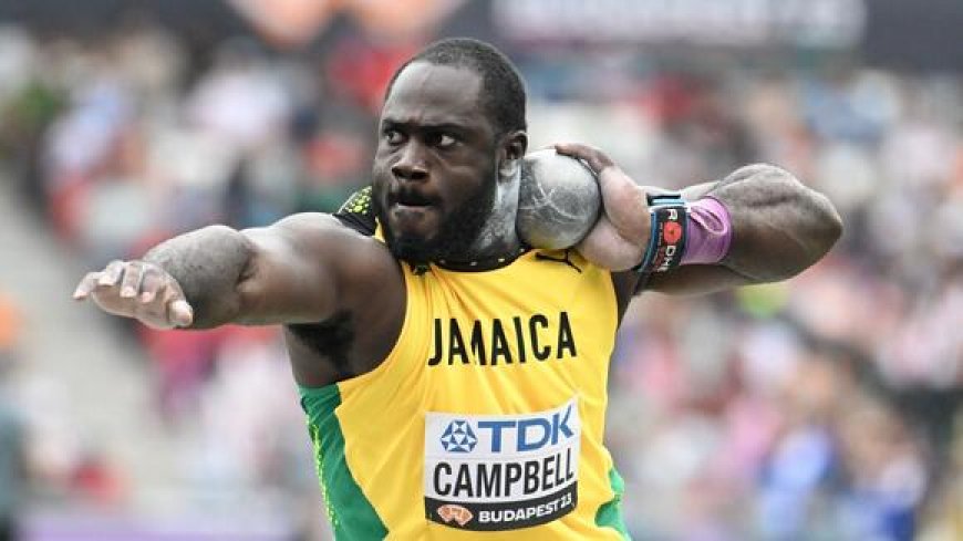 Ranjindra Campbell Sets New Jamaican National Record In Men's Shot Put At World Indoor Tour Gold Madrid