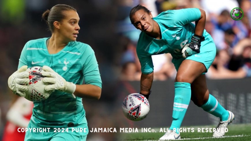 Reggae Girl Rebecca Spencer's Heroic Saves Propelled Tottenham Spurs To A Thrilling Penalty Shootout Win