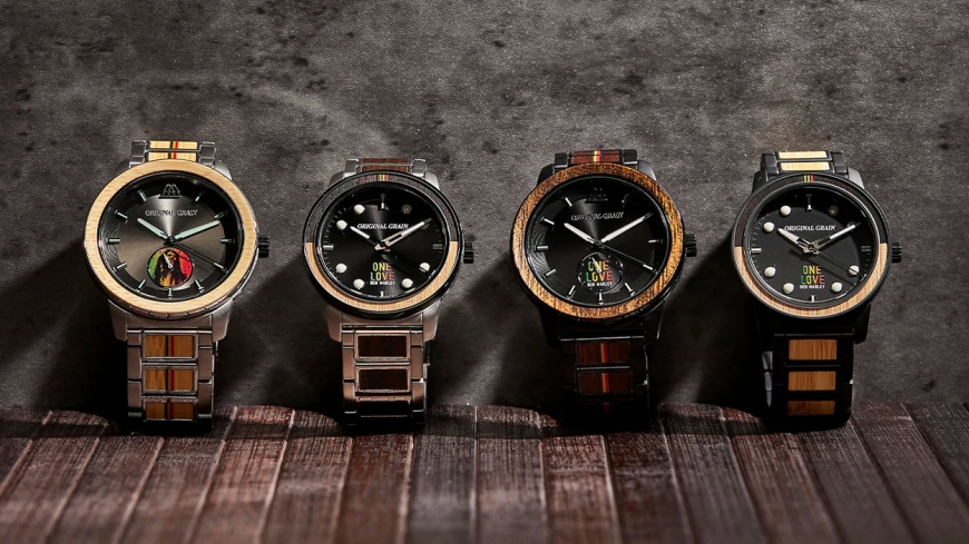 Original Grain & Bob Marley Joined Forces To Create The 'One Love' Watch Collection