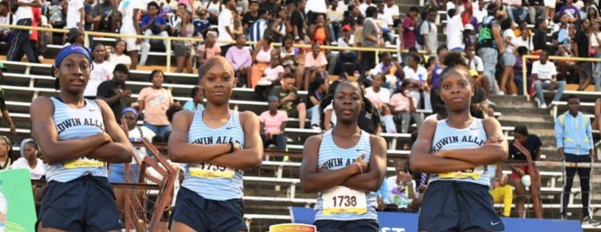 Edwin Allen High Celebrates Victory At The GraceKennedy Boys and Girls' Athletics Championships