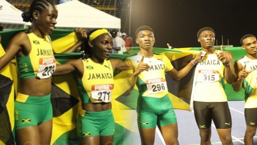 Jamaica's Unstoppable Track and Field Athletes, Secured Their 38th Consecutive Carifta Games Title