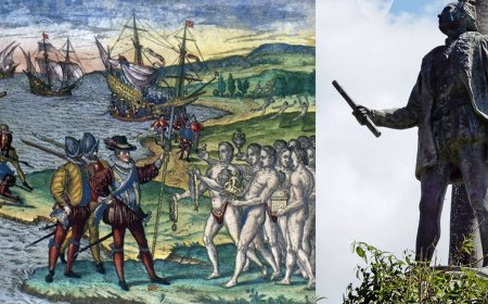 European Explorer Christopher Columbus Landed In Jamaica On His Second Voyage To The West Indies in 1494