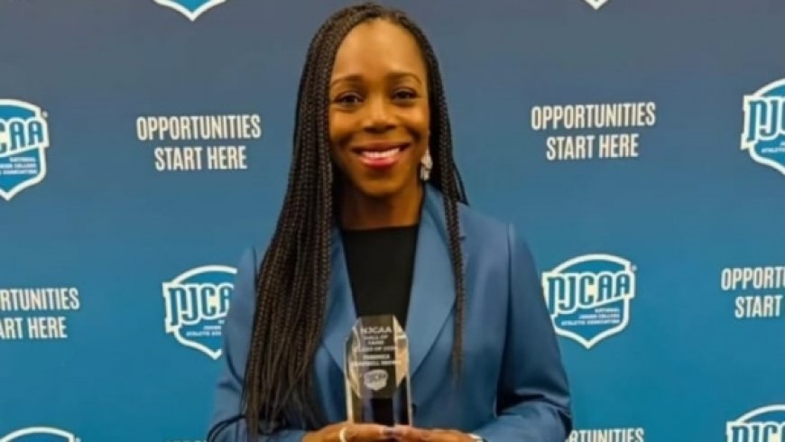 National Junior College Athletic Association ( NJCAA ) Honors Veronica Campbell-Brown for Outstanding Track and Field Career