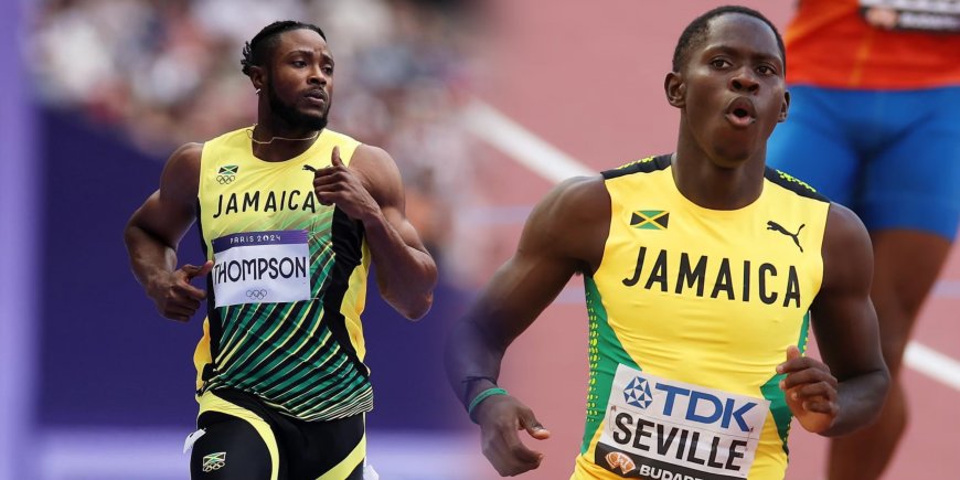 Jamaica's Kishane Thompson & Oblique Seville Set The Stage For Thrilling Men's 100m Final