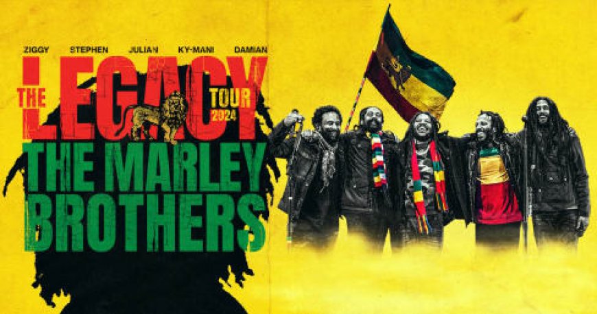 The Marley Brothers Kicks Off ‘The Legacy Tour’ In September 2024 to Honor Their Father's Music