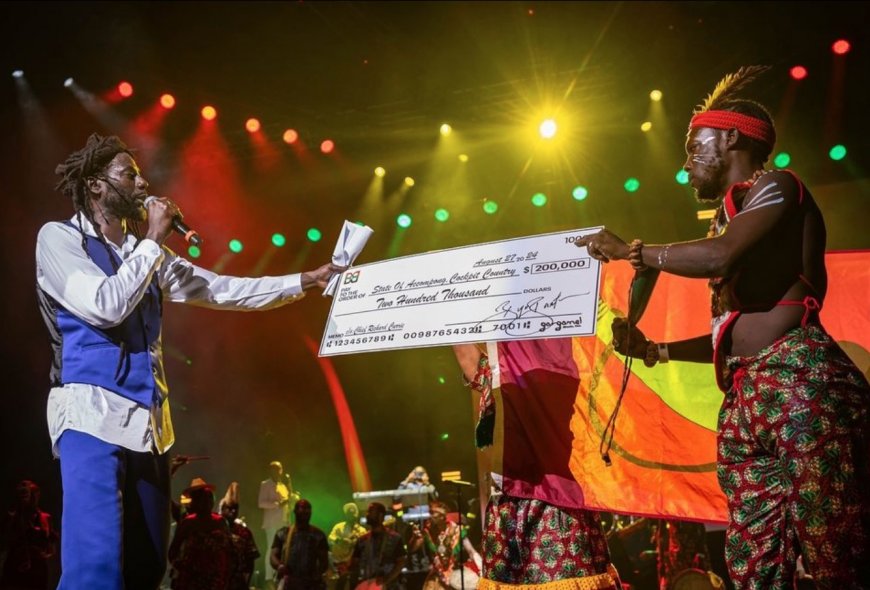 Buju Banton and AG Touring Donated US$200,000 to Accompong Maroons During Overcomer Tour