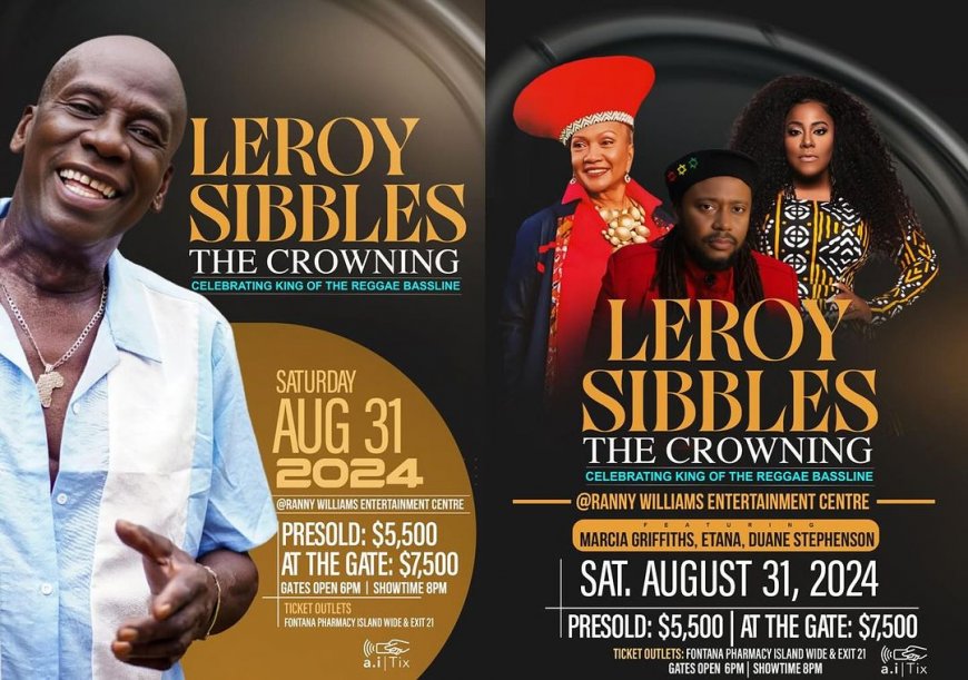 LEROY SIBBLES - THE CROWNING CELEBRATING KING  OF THE REGGAE BASSLINE