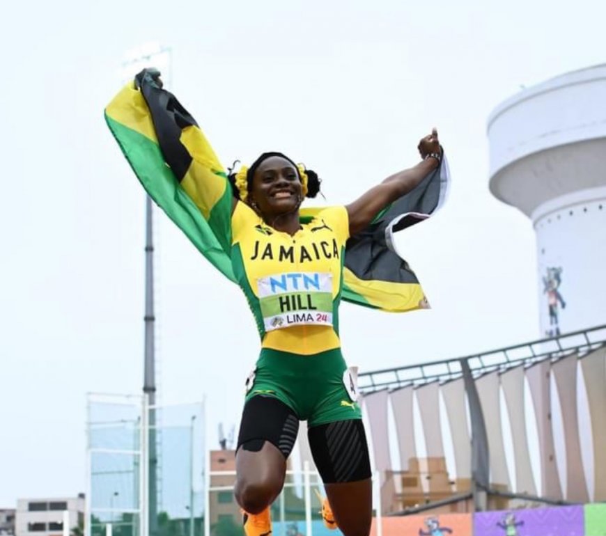 Kerrica Hill Wins Back-to-Back Titles In 100m Hurdles at The 2024 World U20 Championships in Lima, Peru