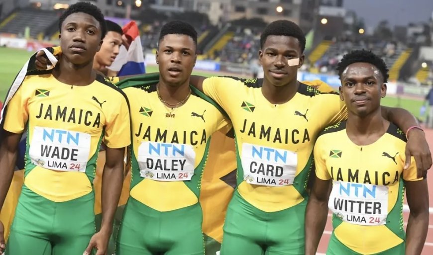 Jamaica Secures Historic Gold in Men’s 4x100m Relay At World U-20 Championships