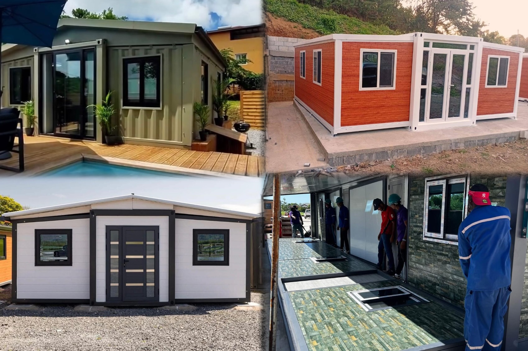 Island Imports JA Prefab Homes Proven Hurricane-Resistant After Category 5 Storm